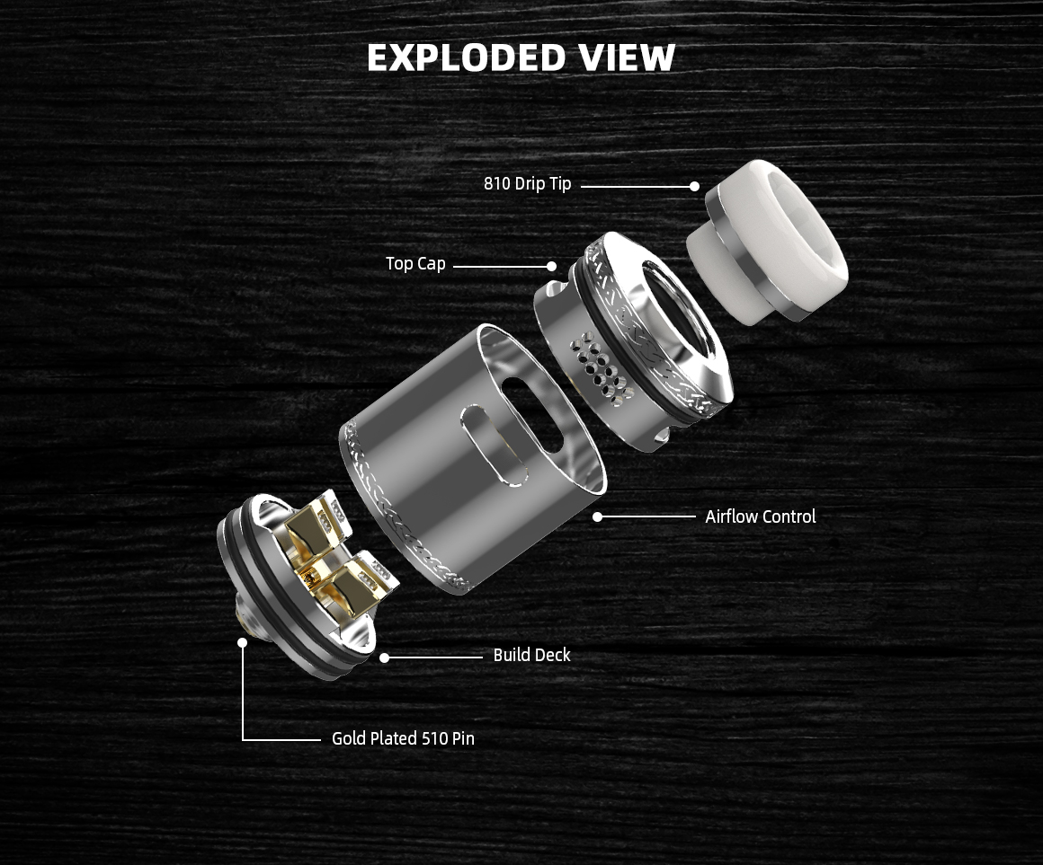 Обслужваем атомайзер Hellvape Dead Rabbit V2