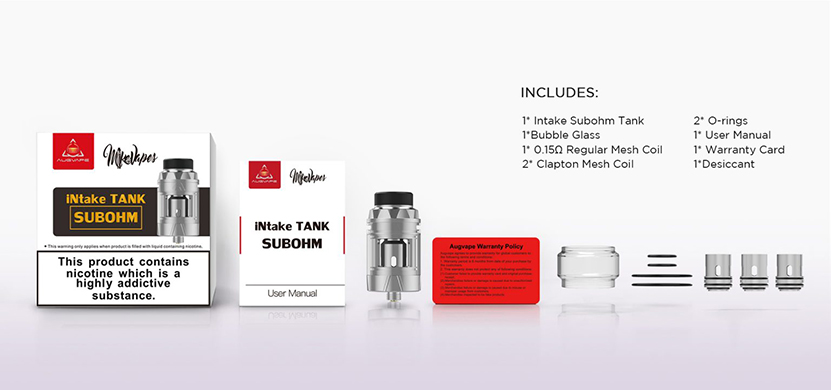 вейп Augvape Intake Sub Ohm Tank