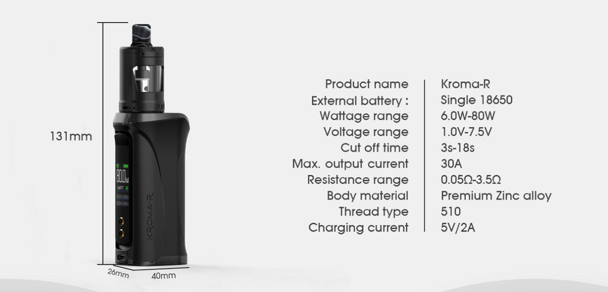 Innokin Kroma R вейп наргиле