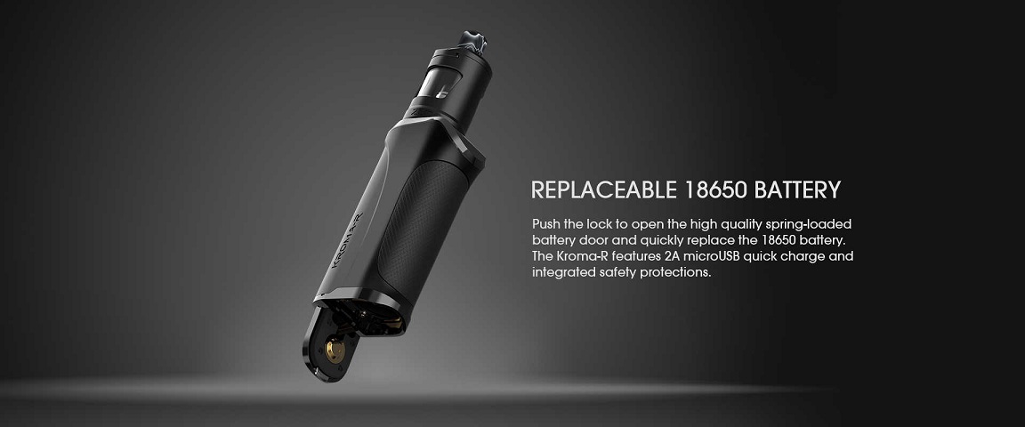 Kroma R Powered By 18650 Battery Innokin Kroma R вейп батерия