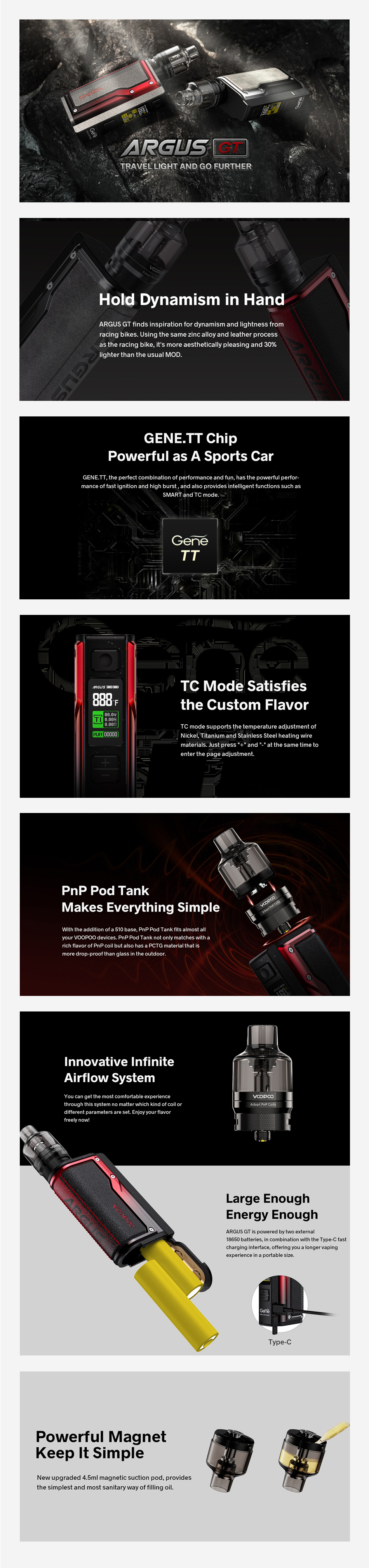 VOOPOO Argus вейп устройство