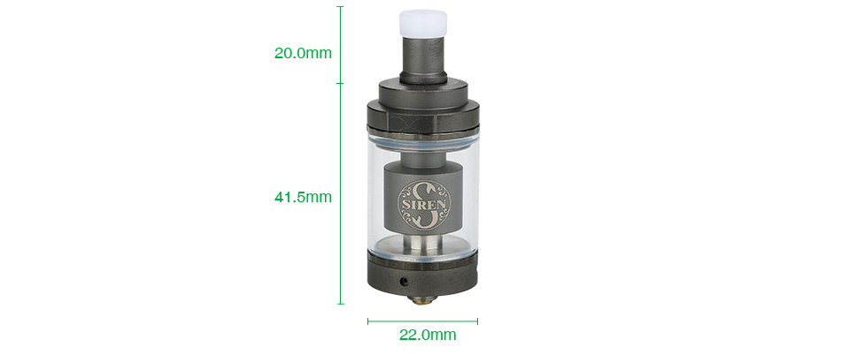 Атомайзер Digiflavor Siren 2 GTA MTL 4.5ml
