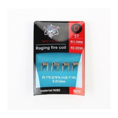 Demon Killer Raging Fire Coil Ni80 D 0.27ohm