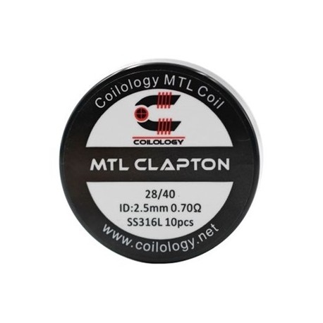 Coilology MTL Clapton SS316L 0.7ohm 10бр