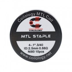 Coilology MTL Staple Coil Ni80 0.68ohm 10бр