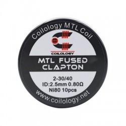 Coilology MTL Fused Clapton Ni80 0.8ohm 10бр.