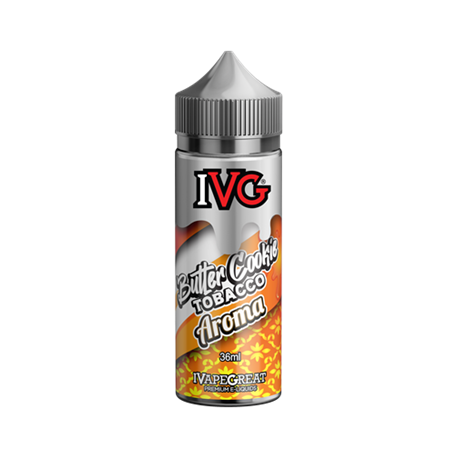 IVG Butter Cookie Tobacco Вейп Течност 36/120ml
