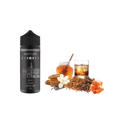 Night Life Soho Вейп Течност 30/120ml