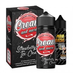 Mad Juice Strawberry Ice Cream+ 30ml/120ml