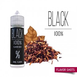Вейп течност без никотин Black 100 % 60ml Flavour Shot