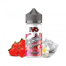 IVG Strawberry Vanilla Cream Вейп Течност 36/120ml