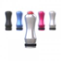 510 Aluminum Drip Tip Black